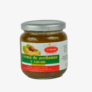 Crema de Avellanas y Cacao