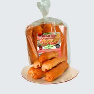 Palitos de arroz con bocadillo