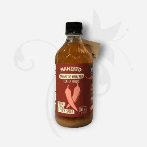 Vinagre de manzana con la madre canela y sábila
